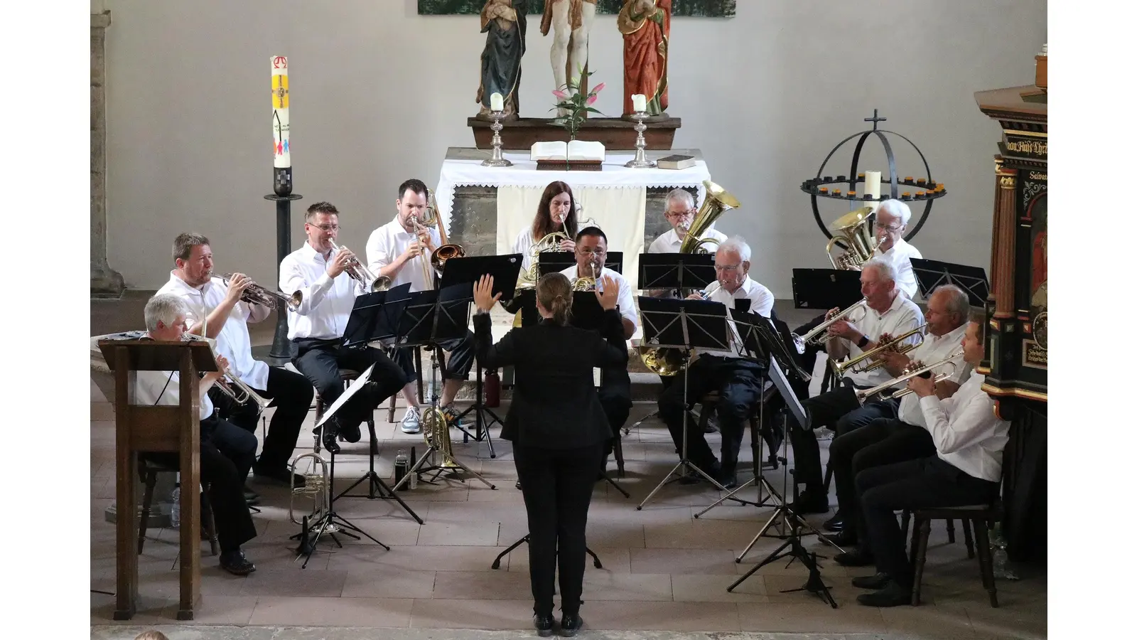 Ein regelmäßiger Gast in der Stadtkirche: Der Bläserkreis Wunstorf. (Foto: privat)