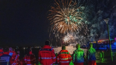 Beim Festlichen Wochenende: Die Einsatzkräfte der Johanniter. (Foto: Peer Gongoll)