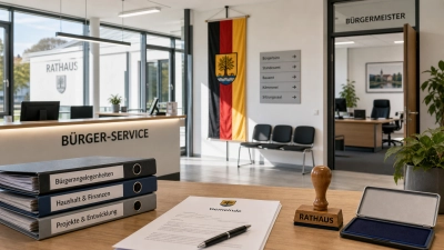Die Erwartung den hauptamtlichen Bürgermeistern gegenüber ist hoch. (Foto: KI generiert)