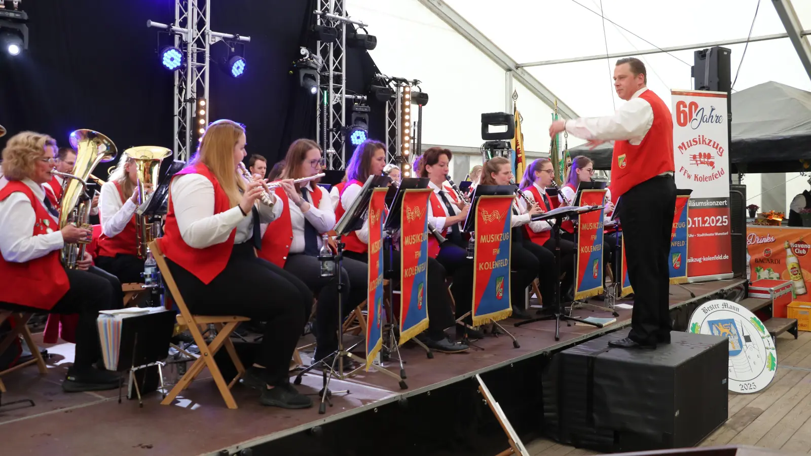 Ein fester Bestandteil des Schützenfestes in Wunstorf ist der Musikzug Kolenfeld.  (Foto: gi)