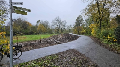 Nach den Fällarbeiten: Der Blumenauer Kirchweg macht optisch ein anderer Eindruck. (Foto: tau)