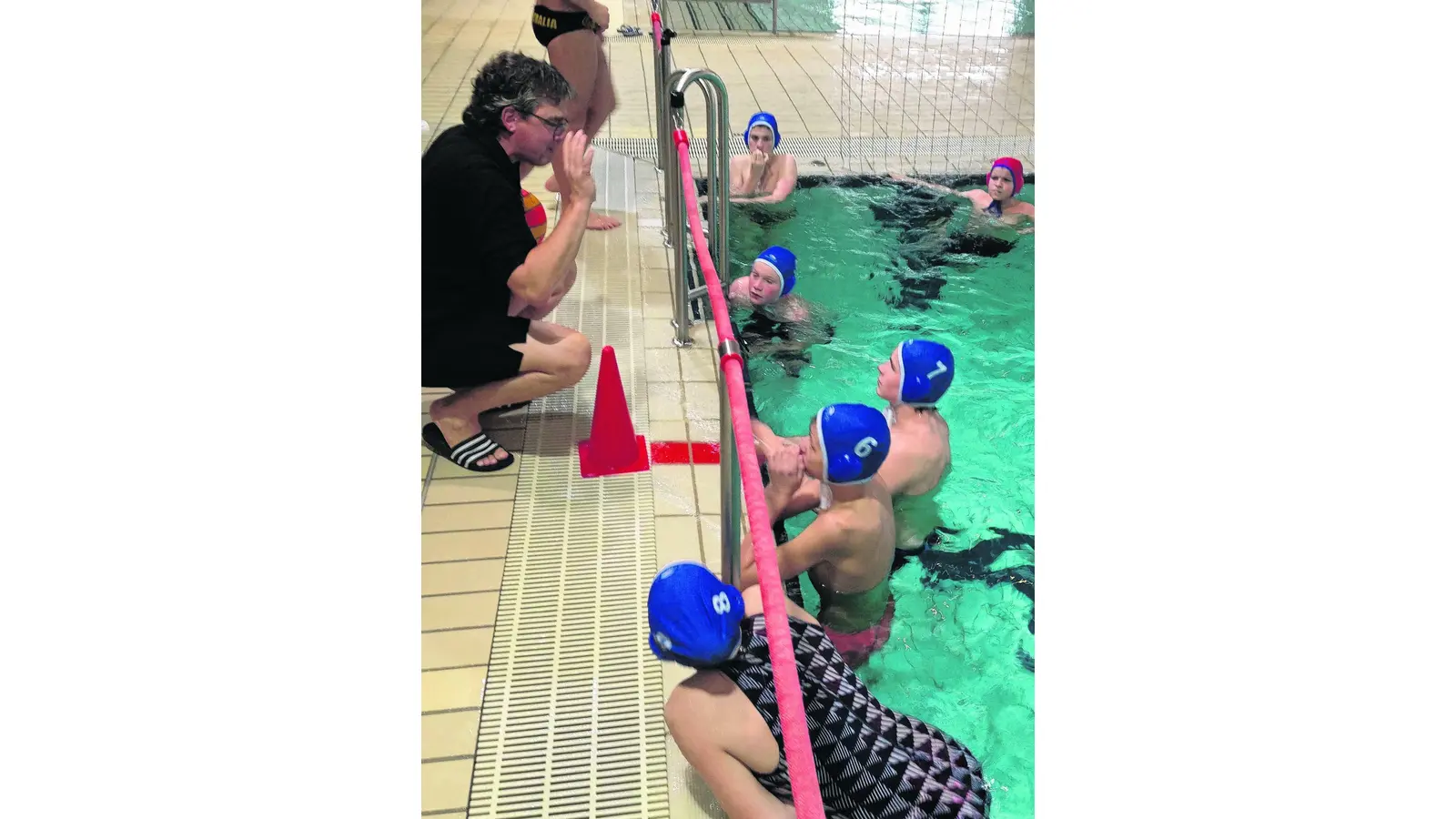 Start für die Wasserballer (Foto: mk)