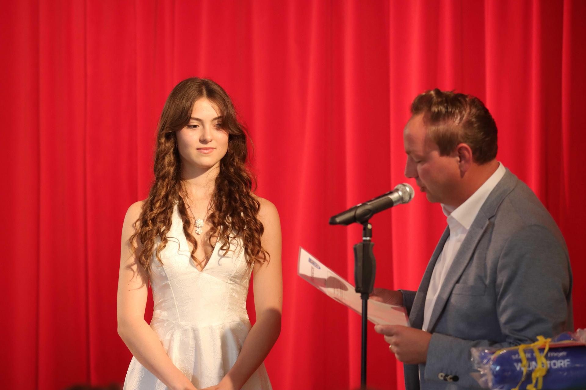 Besondere Auszeichnung: Alba Witte Medina. (Foto: tau)