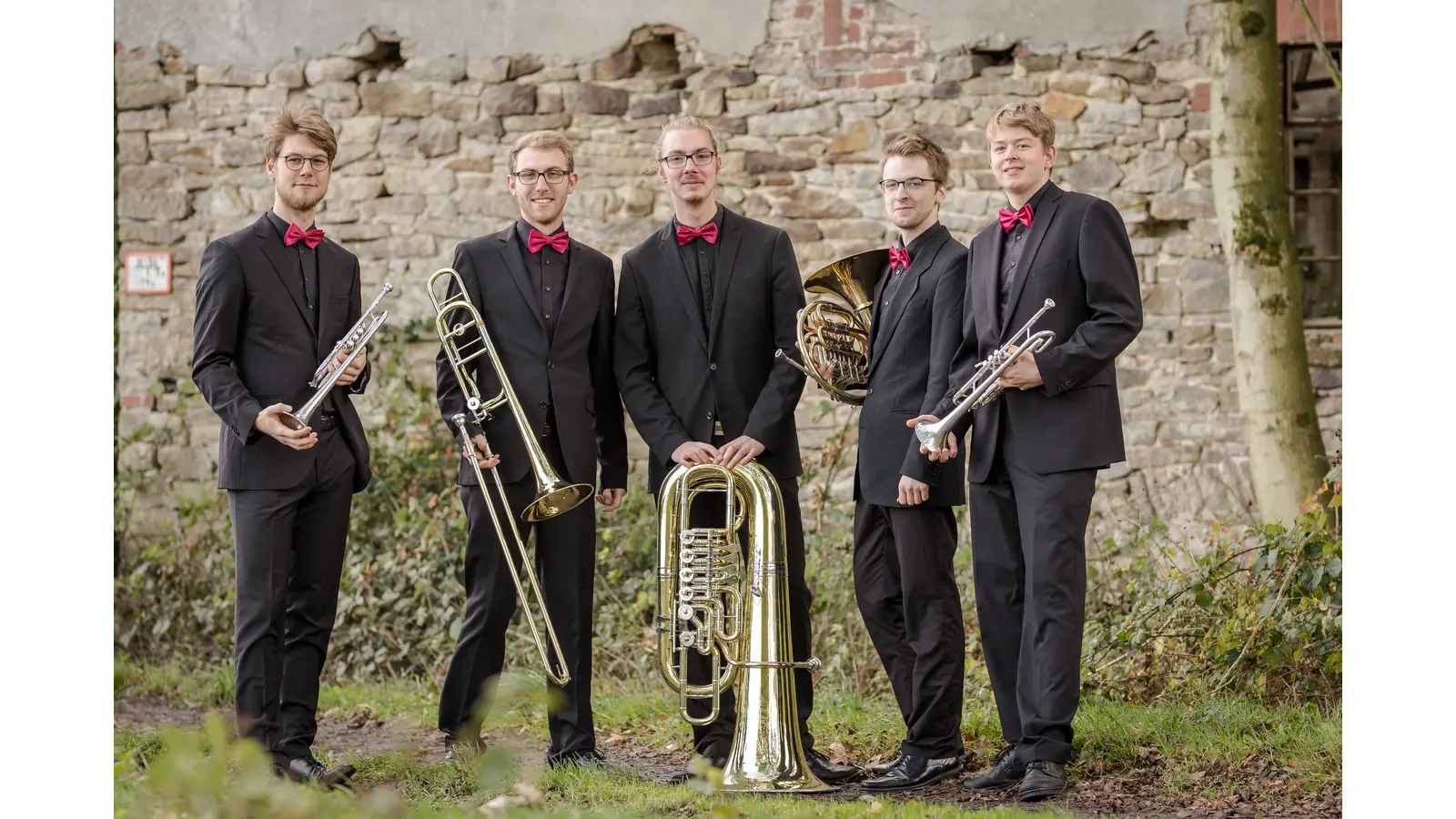 Das Blechbläserquintett Magenta_Brass. (Foto: privat)