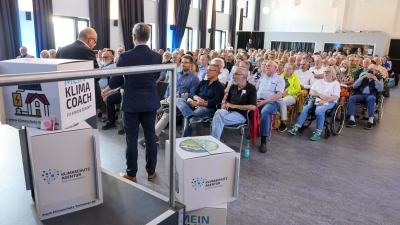 Vor Publikum: Eine Beratungskampagne der Klimaschutzagentur.