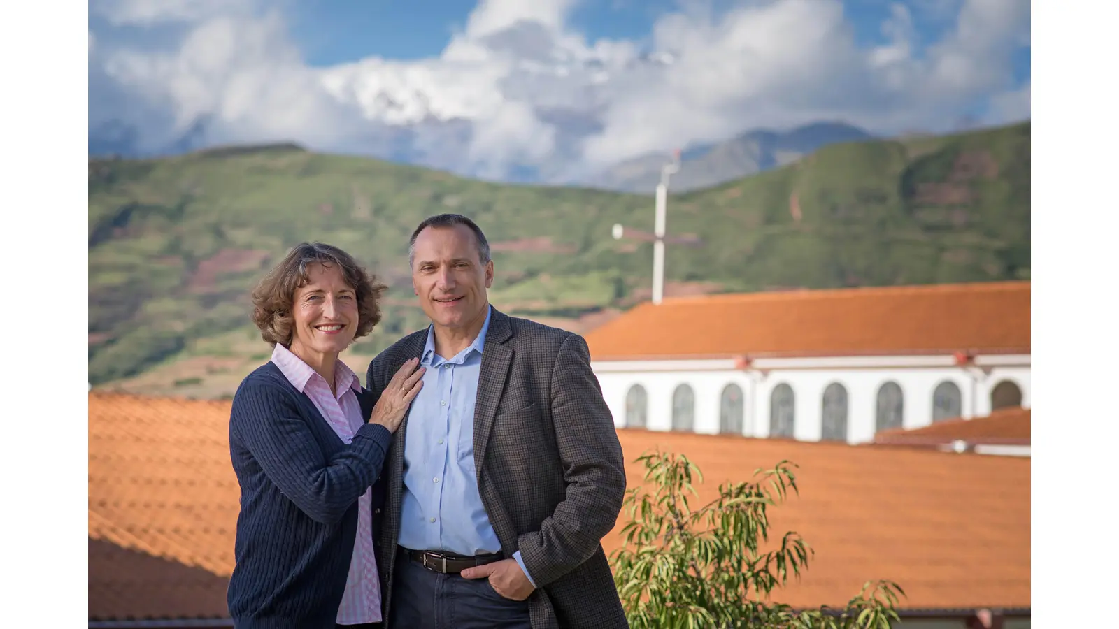 In Peru: Das Wiesbadener Ärzte-Ehepaar Klaus-Dieter und Martina John.
