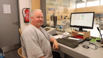 Hat alles im Blick: Organisator Andreas Erhard. (Foto: tau)
