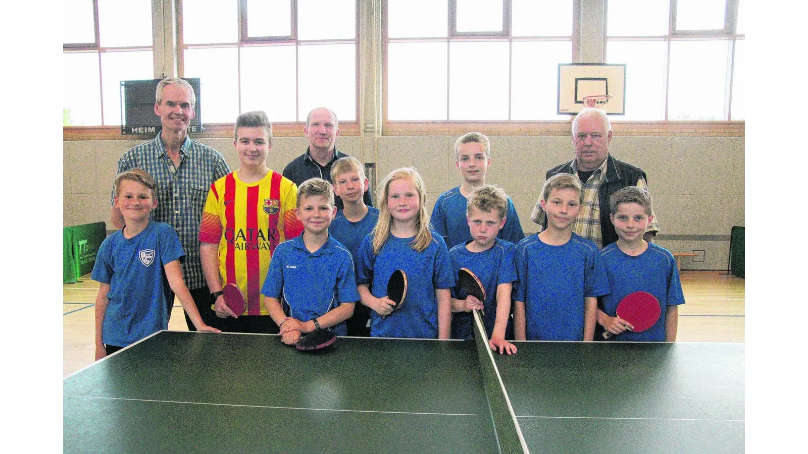 Tischtennis-Nachwuchs liefert sich viele spannende Partien (Foto: gi)