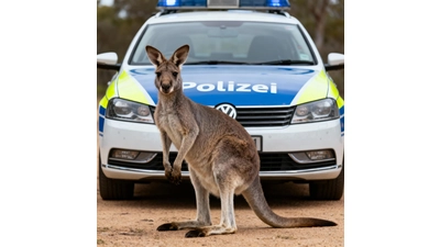 Die Polizei in Bad Nenndorf hatte einen sehr ungewöhnlichen Einsatz für unsere Breitengrade. (Foto: KI)