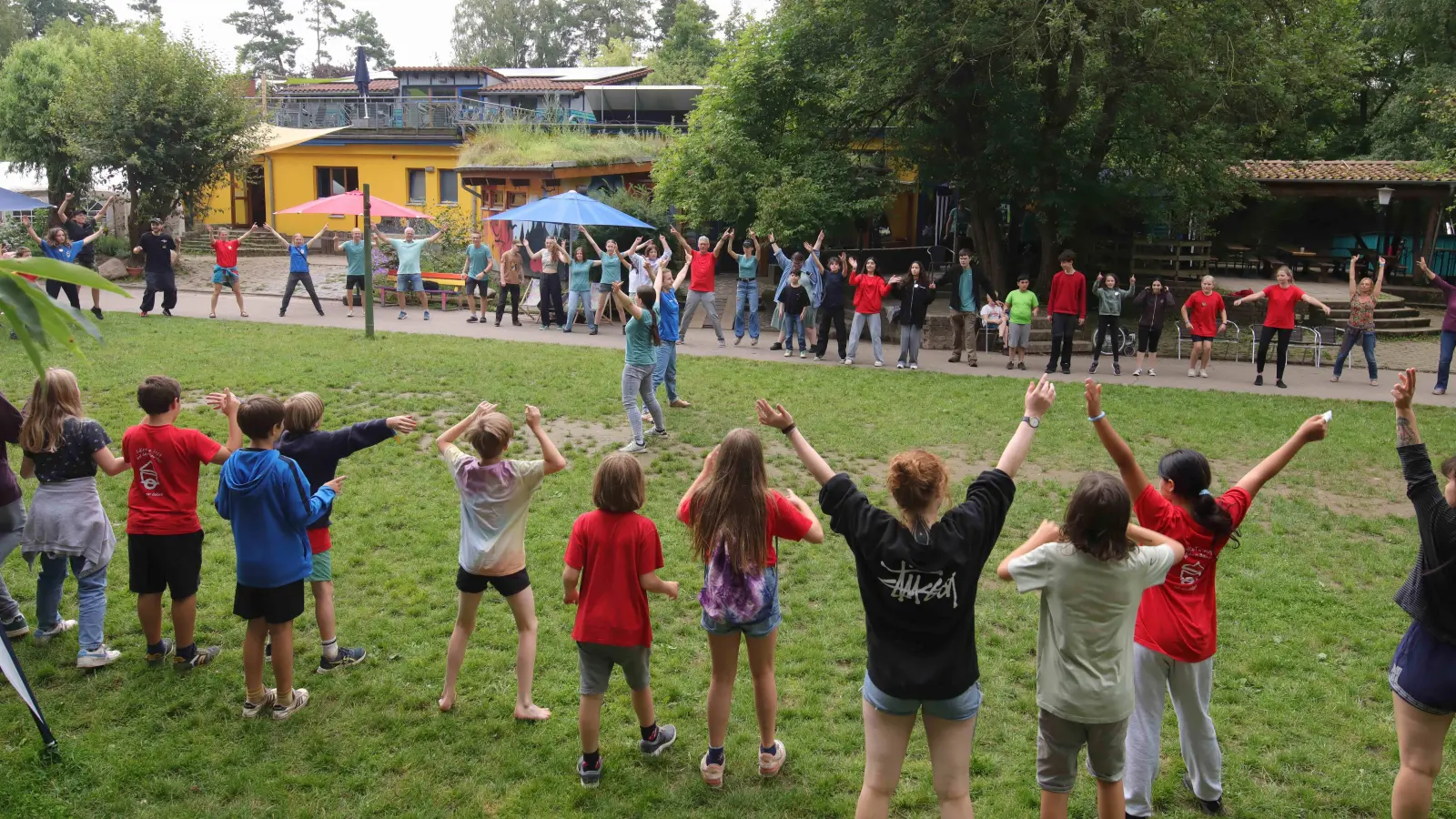 Für Kinder und Jugendliche: Auf dem Bau-Hof ist immer was los. (Foto: tau)