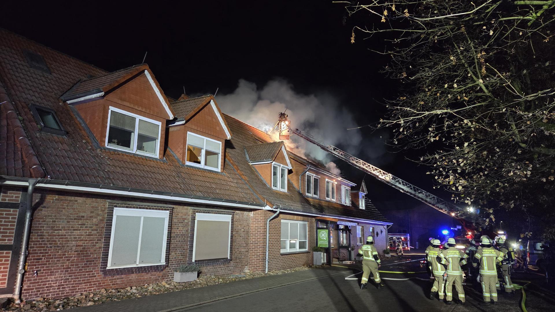 Der Einsatzort: Ein Pflegeheim in Schneeren. (Foto: Feuerwehr)