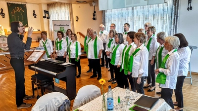Schwungvoll und abwechslungsreich präsentierte dich der Jubiläumschor. (Foto: privat)