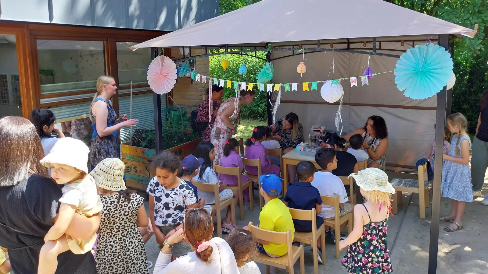 Bei bestem Wetter: Das Kita-Sommerfest. (Foto: privat)