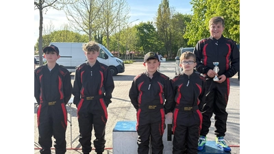 Die jungen Fahrer des Stadthäger Motorclub erreichen starke Platzierungen.  (Foto: privat)