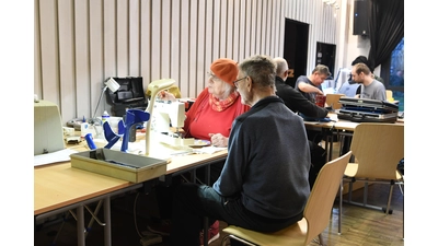 Hier geht es zum eine Nähmaschine-Reparatur. (Foto: nd)