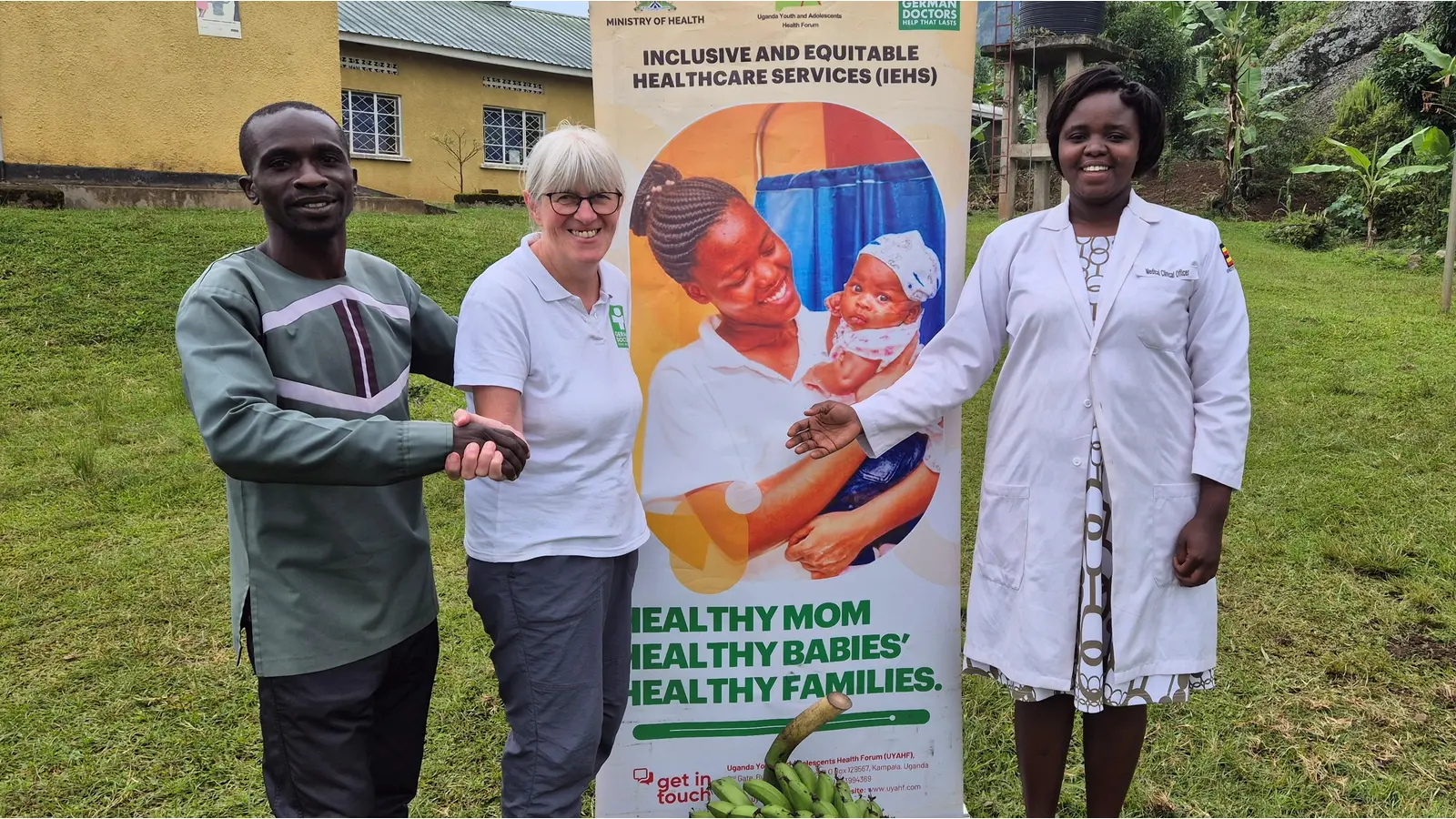 Rossi Niehus berichtet über German Doctors.  (Foto: privat)