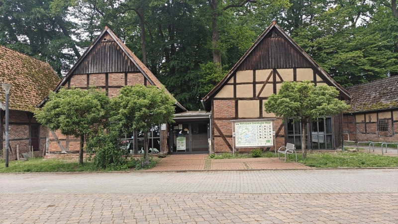 Bietet vielfältige Informationen: Die Naturpark-Scheune. (Foto: wb)