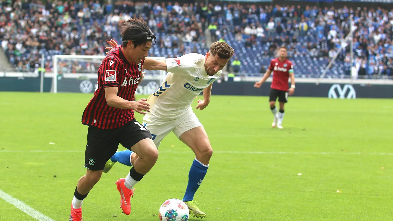 Daisuke Yokota und seine 96er treffen Sonntag auf bis in die Haarspitzen motivierte Braunschweiger. (Archivbild: bb)