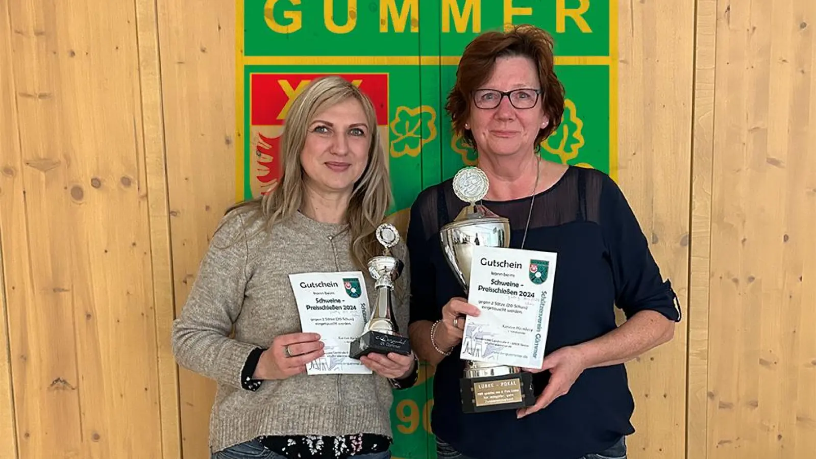 Die Siegerinnen (v.li.): Klaudia Wegrzyn und Inka Doant. (Foto: privat)