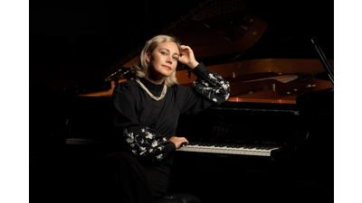 Violina Petrychenko freut sich auf das Konzert in Obernkirchen. (Foto: Oliver Motz)