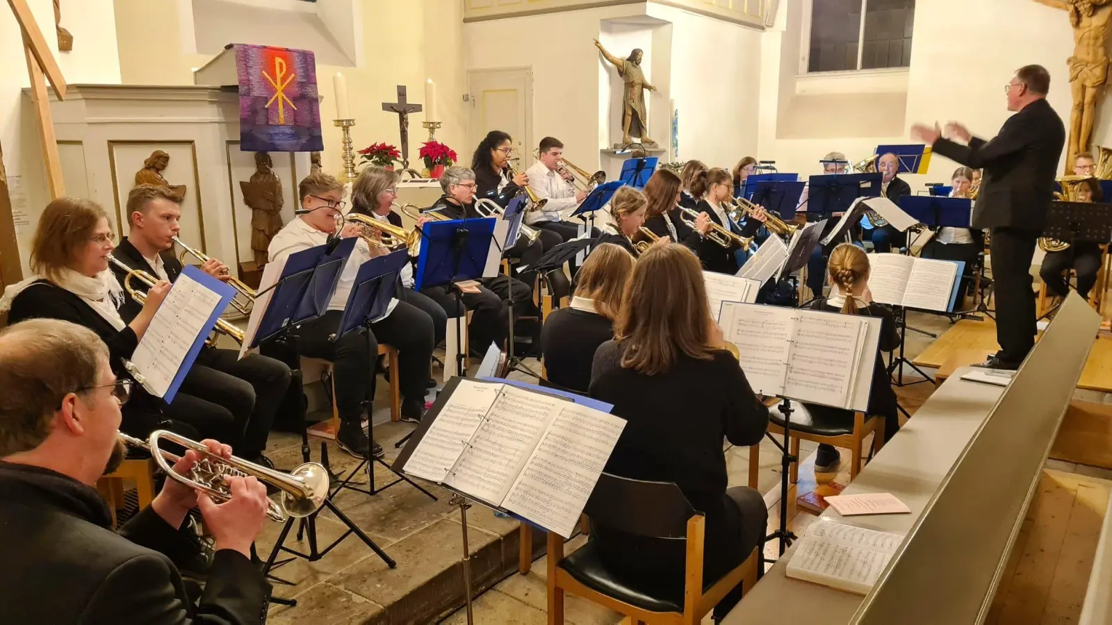 Weihnachtskonzert mit dem Posaunenchor in der Petruskirche. (Archivbild: gi)
