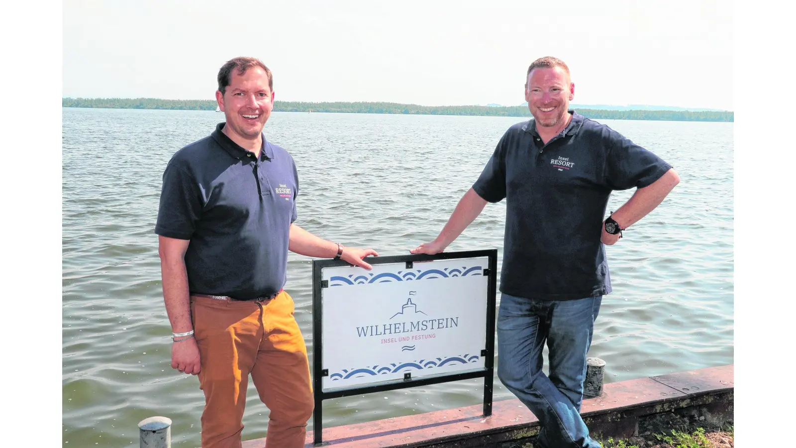 Frischer Wind für die Insel Wilhelmstein (Foto: gi)
