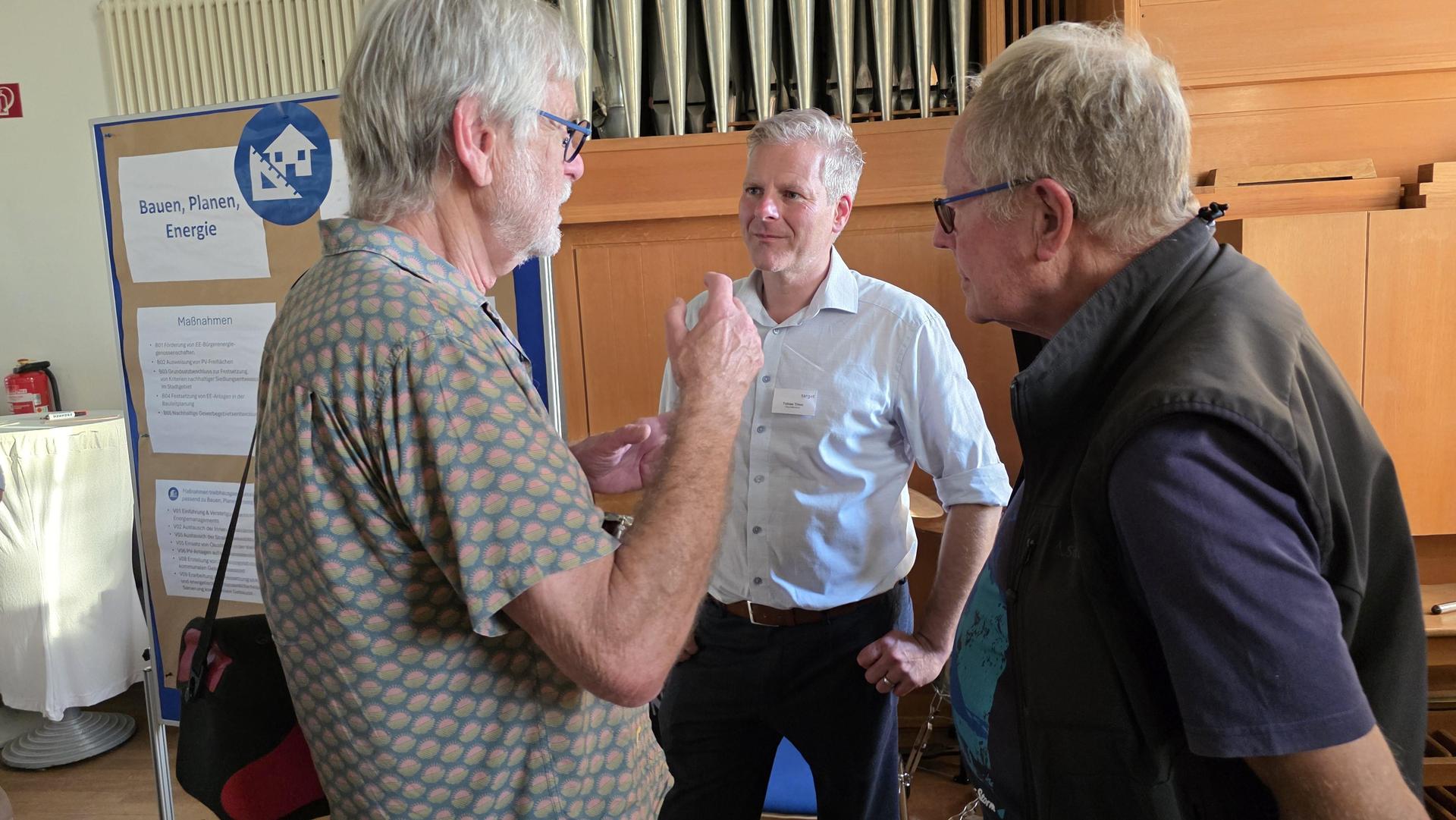 Ergebnisse vorgestellt: Infoveranstaltung zum Klimaschutzkonzept und der Kommunalen Wärmeplanung. (Foto: tau)