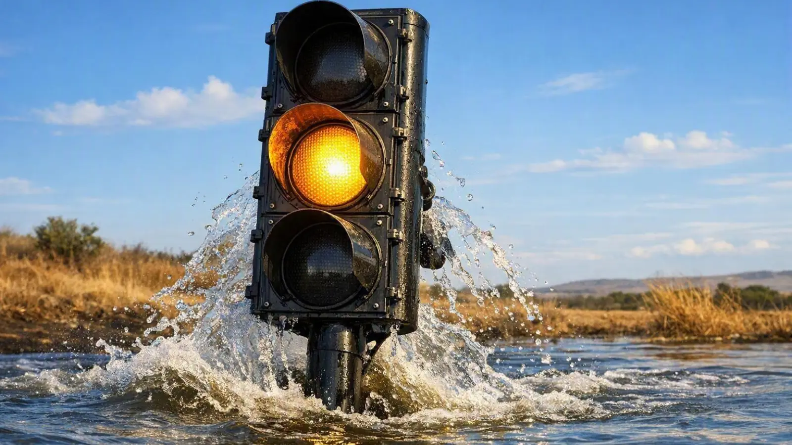 Warnstufe: Wasserverband ruft zum sparsamen Umgang mit Trinkwasser auf. (Foto: KI generiertes Bild)
