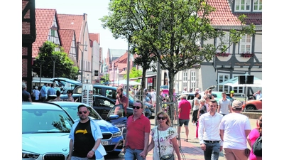Die Autoschau stößt auf ein sehr großes Interesse (Foto: red)