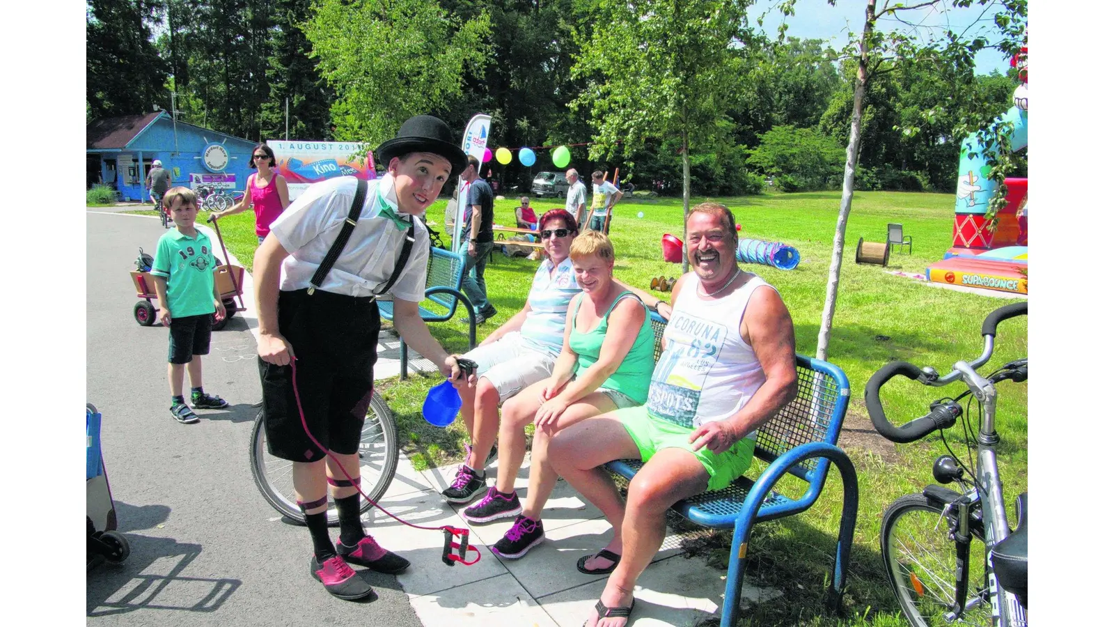Das Familienfest rund um die Volkswagen Seebühne (Foto: gi)