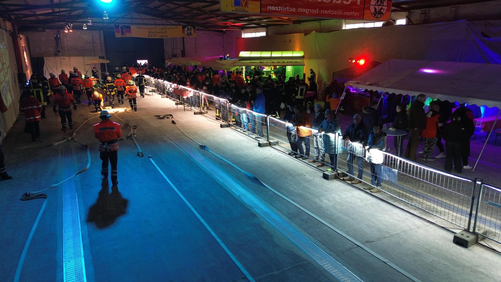 Gelungener Start ins Jubiläumsjahr: Die Winterwettkämpfe bei Agravis. (Foto: Feuerwehr)
