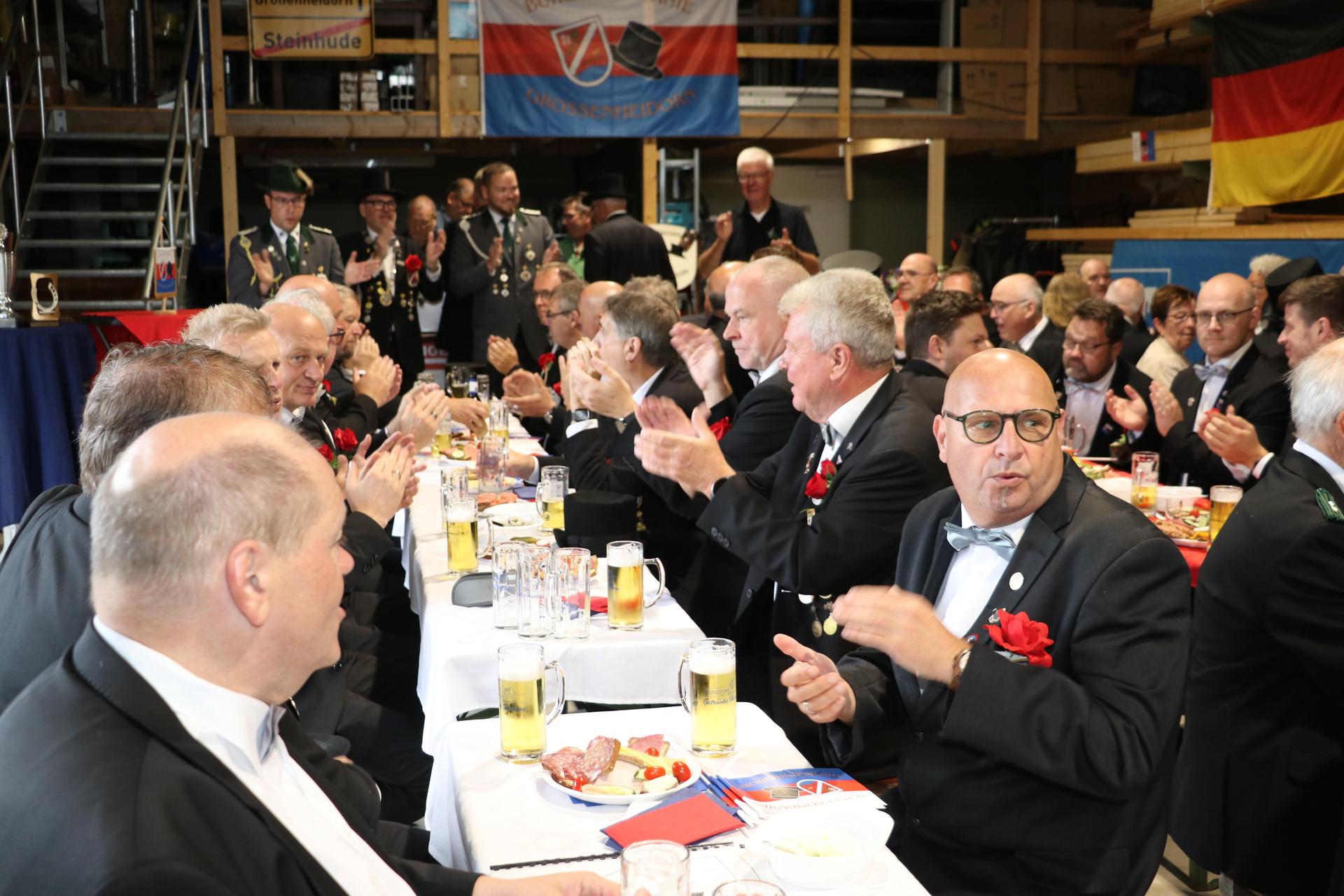 Schützenfest 2026: Bürgerkompanie Großenheidorn. (Foto: gi)