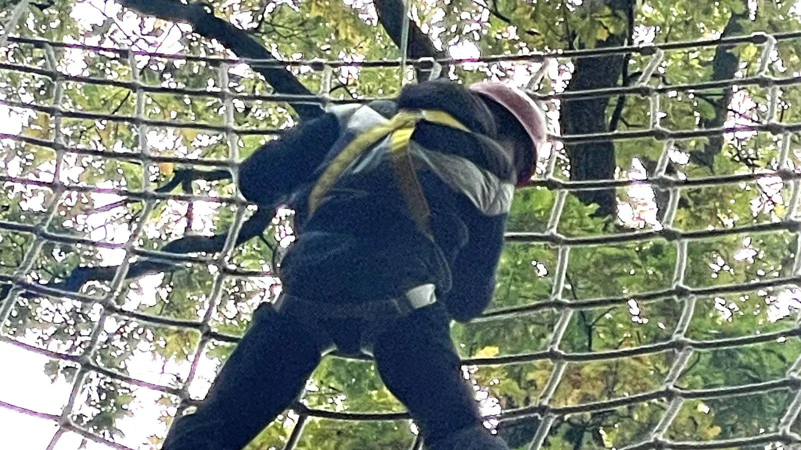 In luftiger Höhe: Die Teilnehmer der Aktion. (Foto: privat)