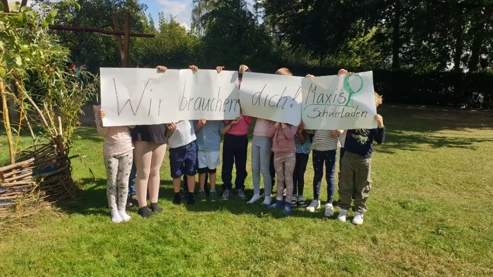 Kreativer Aufruf: Der Hort Maxis Schülerladen sucht neues Personal. (Foto: privat)