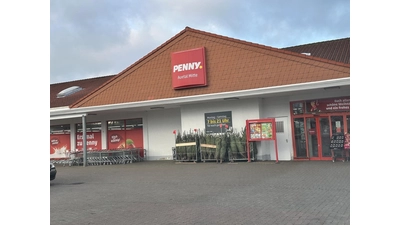 Auetal Mitte - der Penny wird demnächst abgerissen. (Foto: nd)