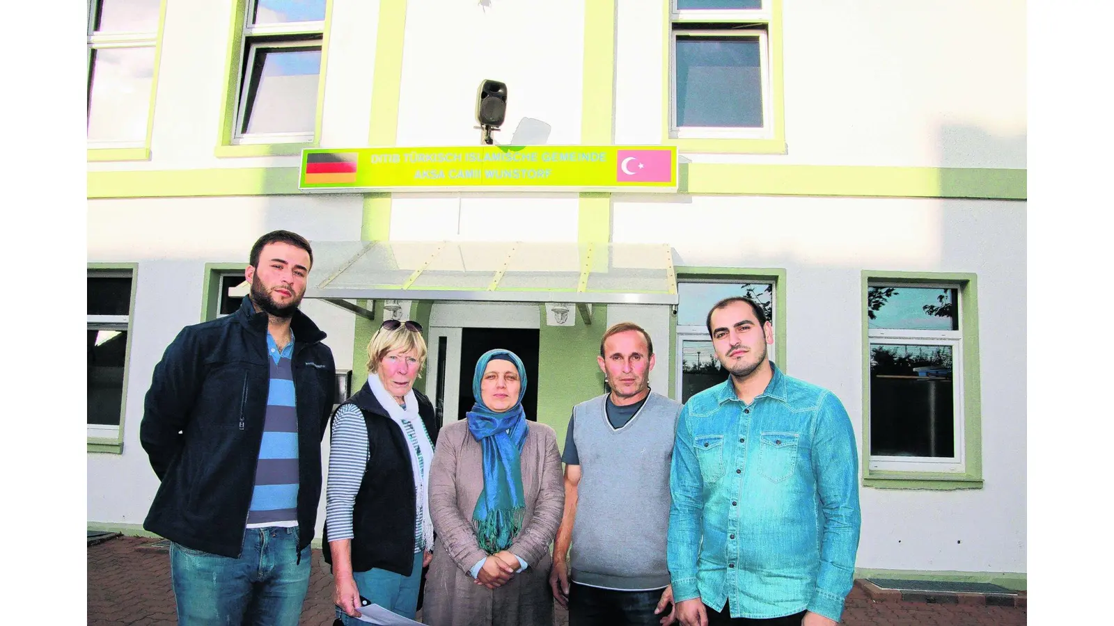 Aksa-Moschee begrüßt Gäste (Foto: gi)