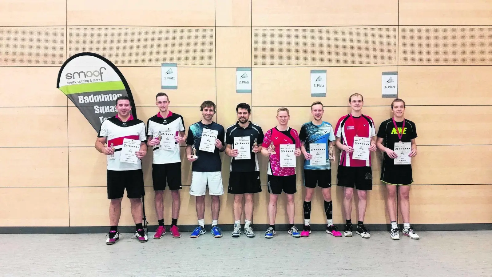 Packende Spiele beim Badminton Doppelmasters (Foto: gi)