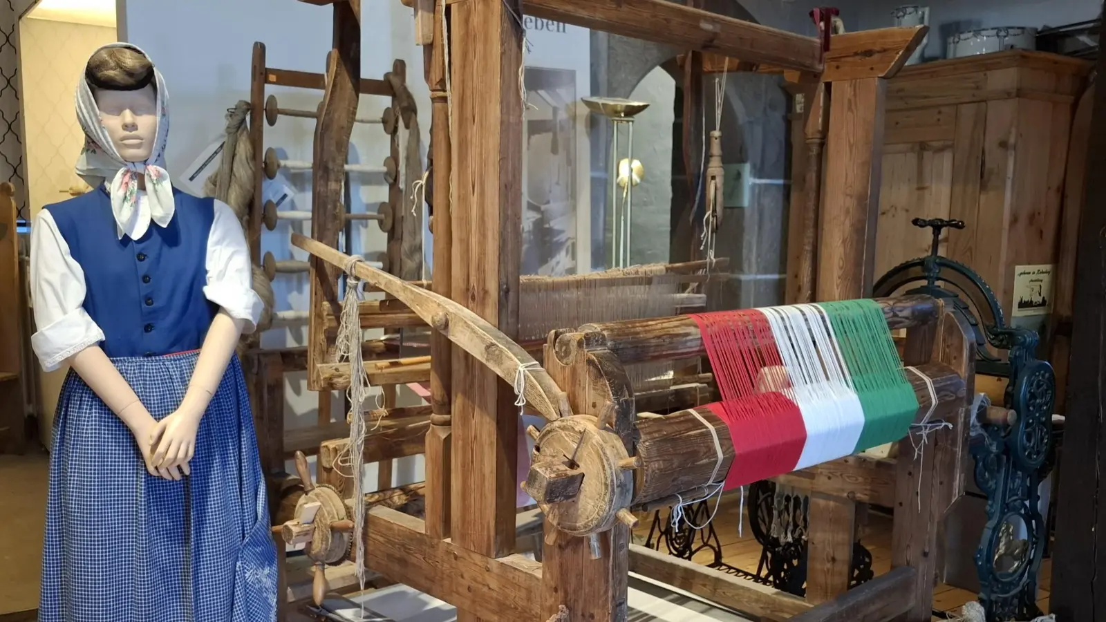 Der Webstuhl offenbart in dieser Veranstaltung sein Können. (Foto: privat)