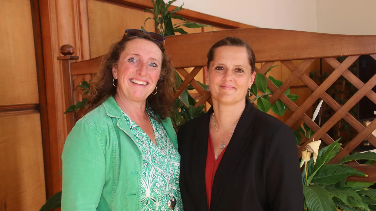 Unterstützen seit 2021 die Aktion (v.li.): Daniela Helbsing und Carry Leriche. (Archivbild: gi)
