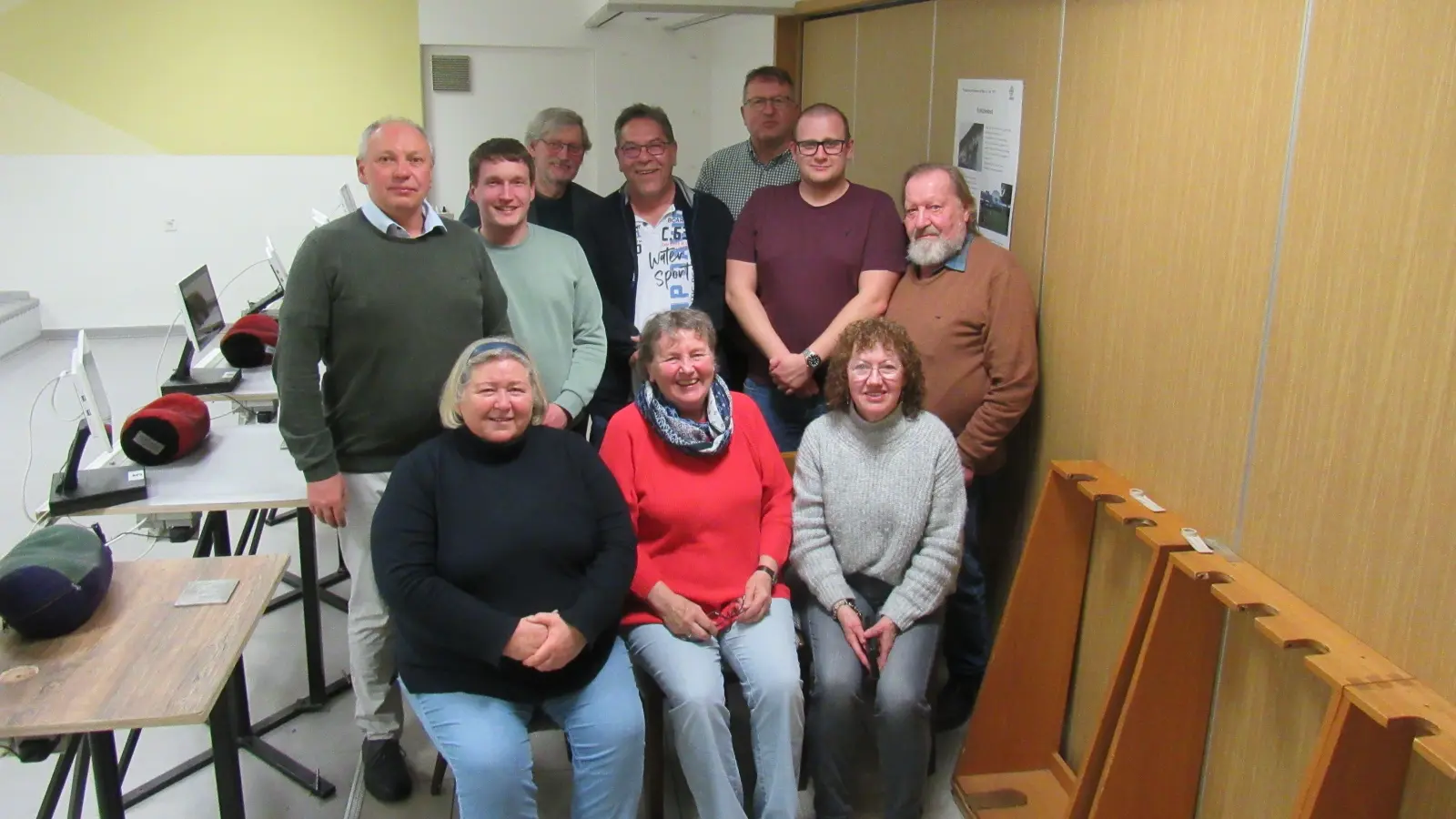 Auf einen Blick: Der Vorstand der Torfmoorinteressenten. (Foto: privat)