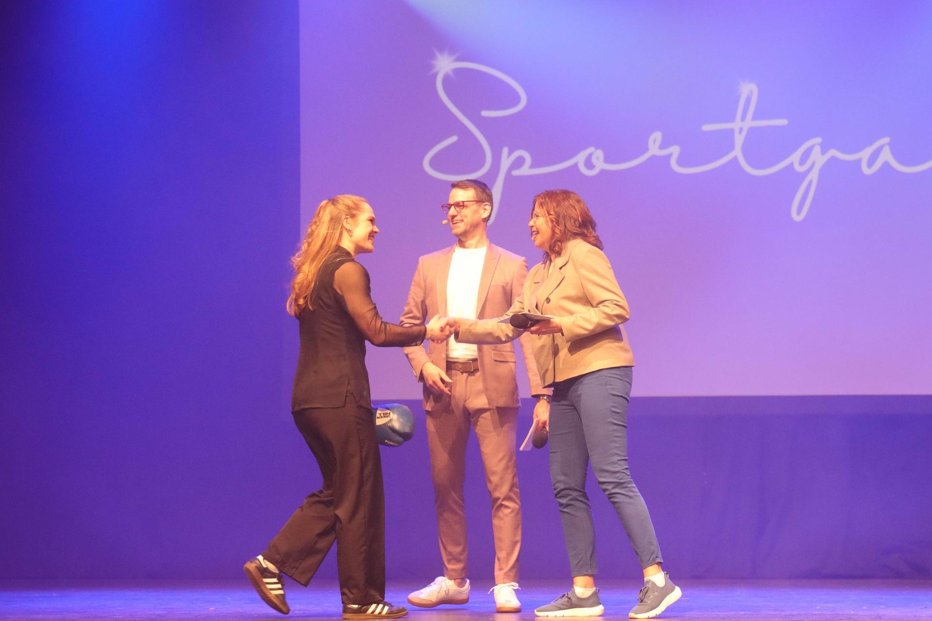 Sportgala 2026: Boxerin Elly Jellen wird geehrt. (Foto: tau)