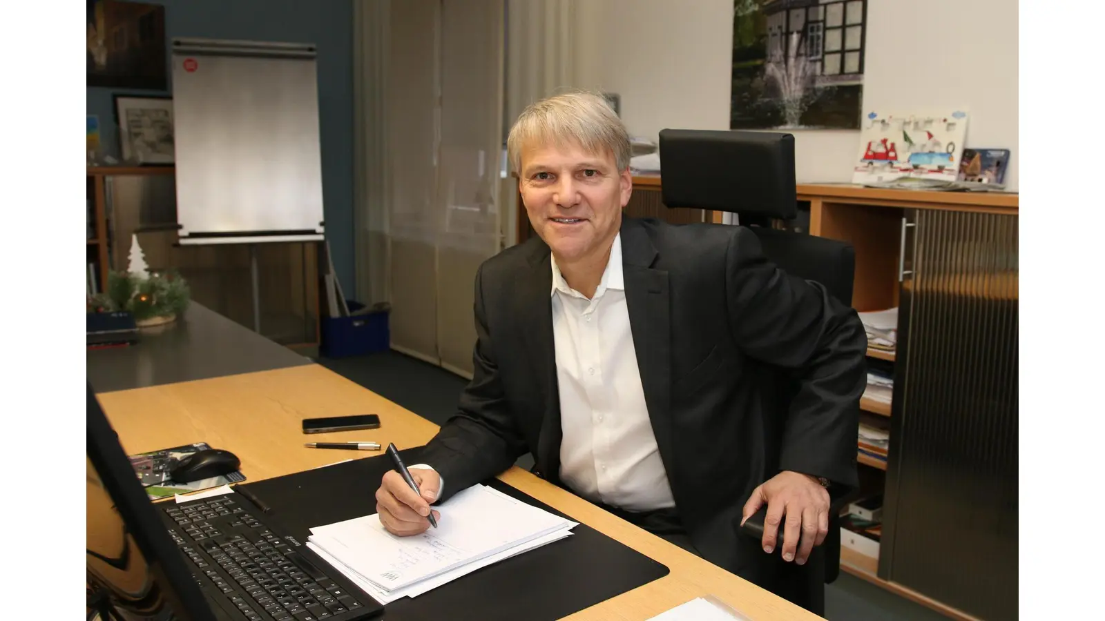Bürgermeister Oliver Theiß (Foto: archiv bb)