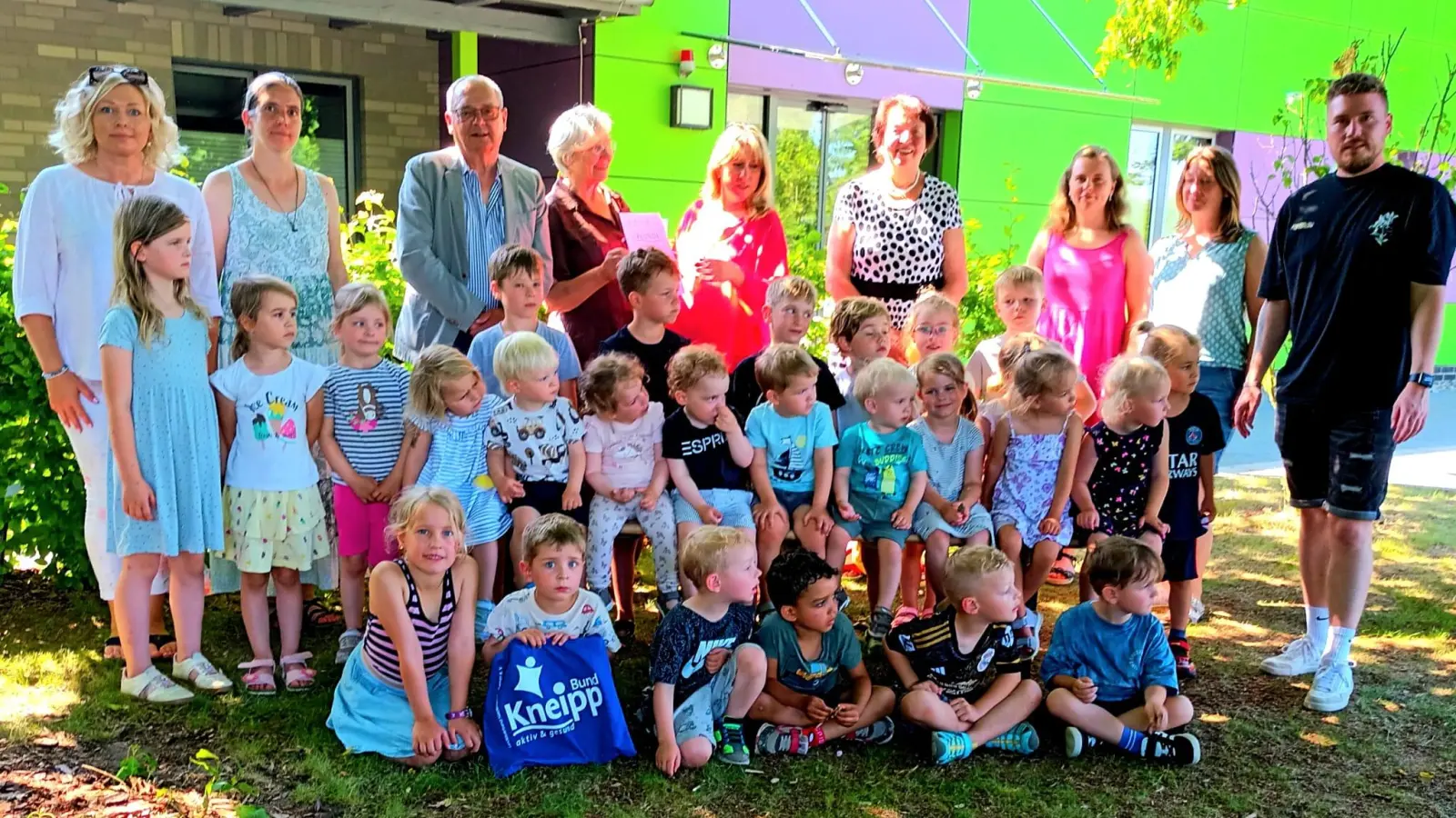 Ist jetzt Kneipp-Kita: Die Kita „KinderReich“ in Sachsenhagen. (Foto: privat)
