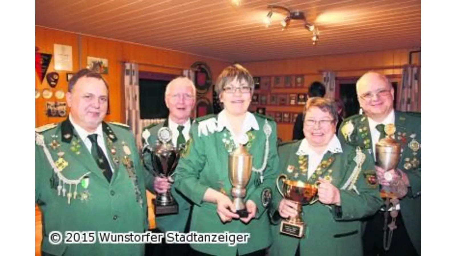 Armin Tannigel heißt der Schützenkönig (Foto: gi)