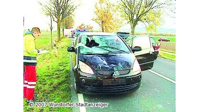 70 Meter durch die Luft geschleudert - Radfahrerin wird am Sonntagnachmittag von Pkw erfasst (Foto: sowi)