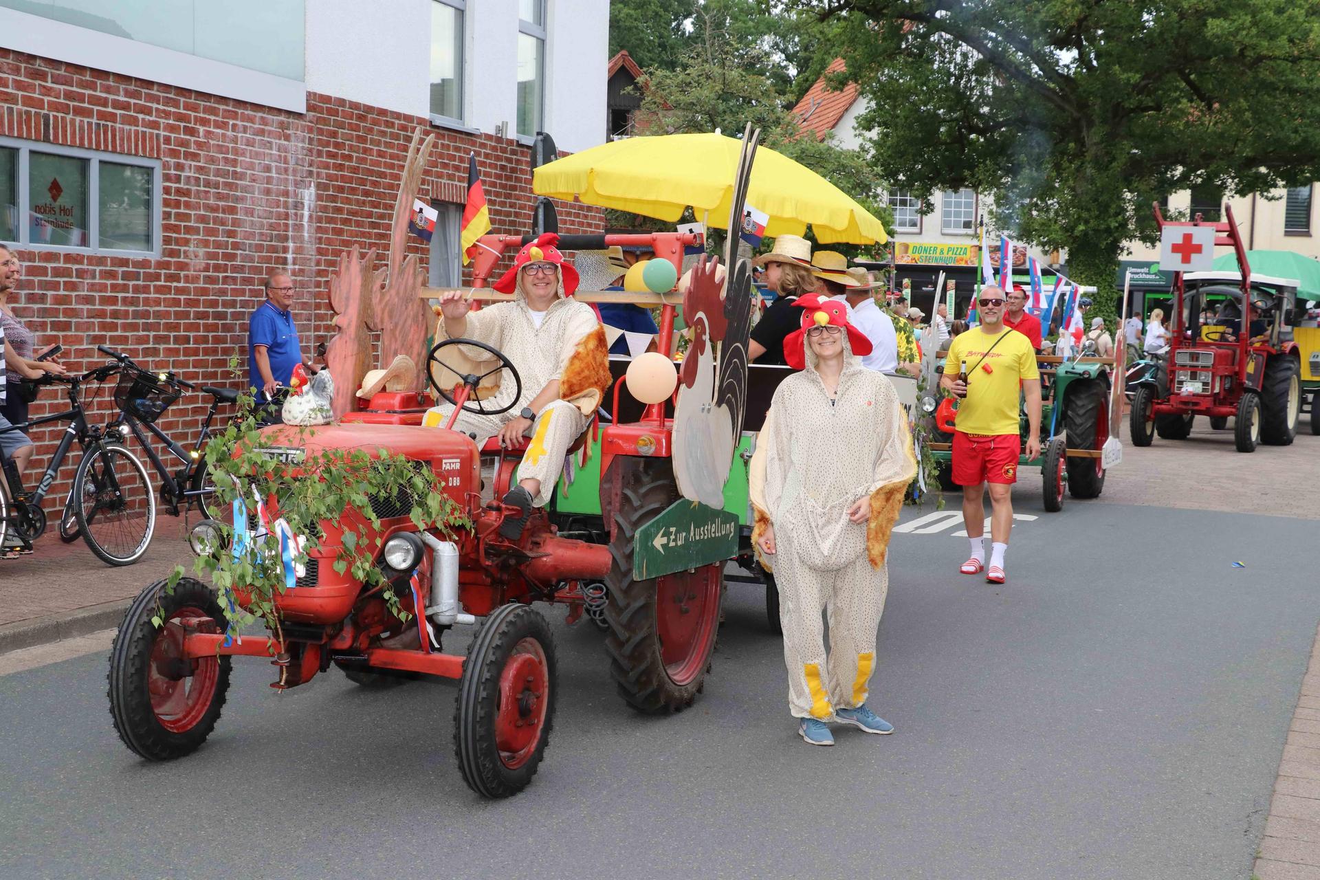 Der historische Umzug: Eindrücke vom Schützenfestsonntag. (Foto: gi)