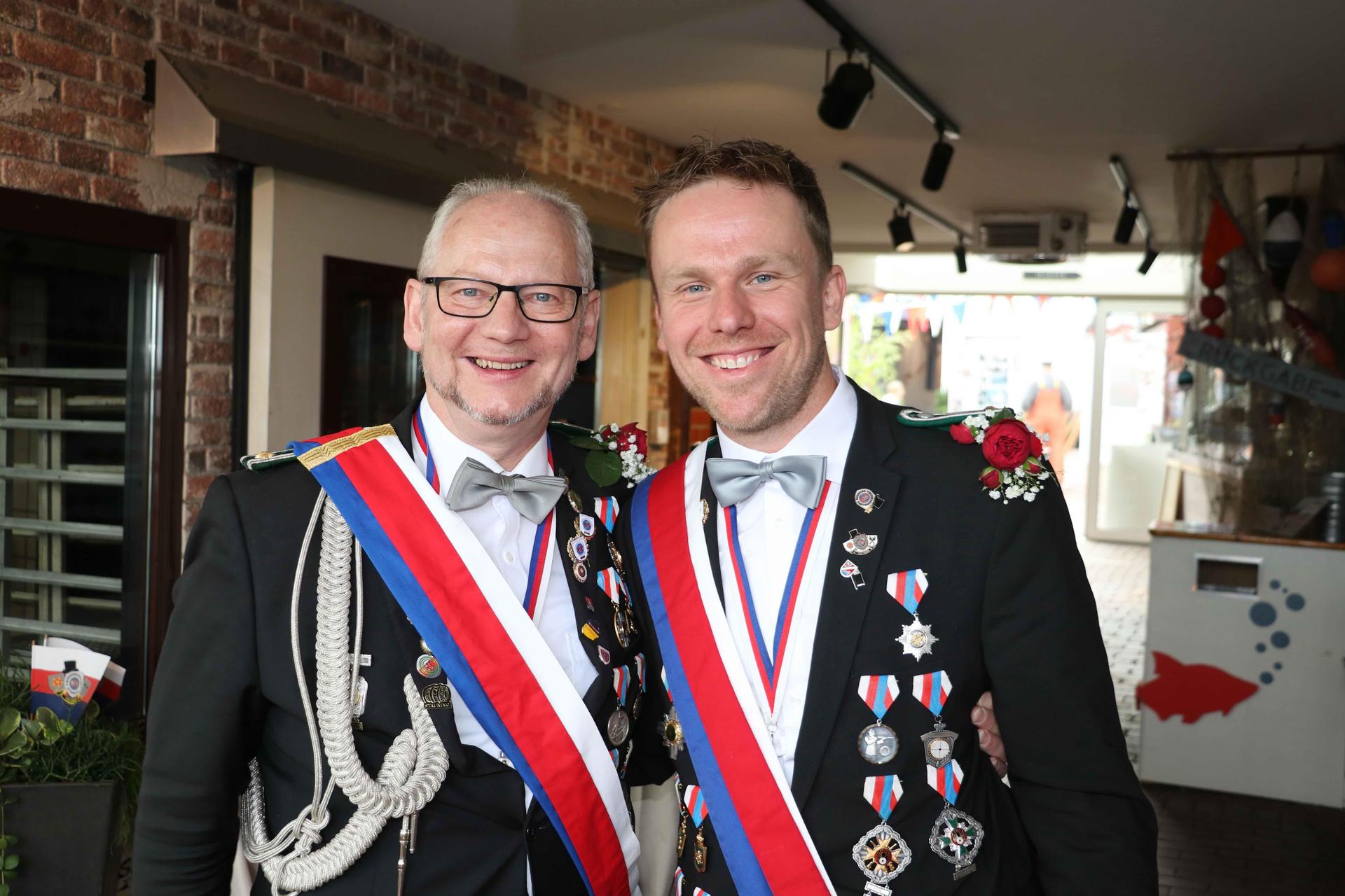 Teil des Schützenfestwochenendes: Eindrücke vom Bürgerfrühstück.  (Foto: gi)
