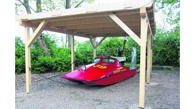 Oldtimer auf der Insel Wilhelmstein (Foto: gi)