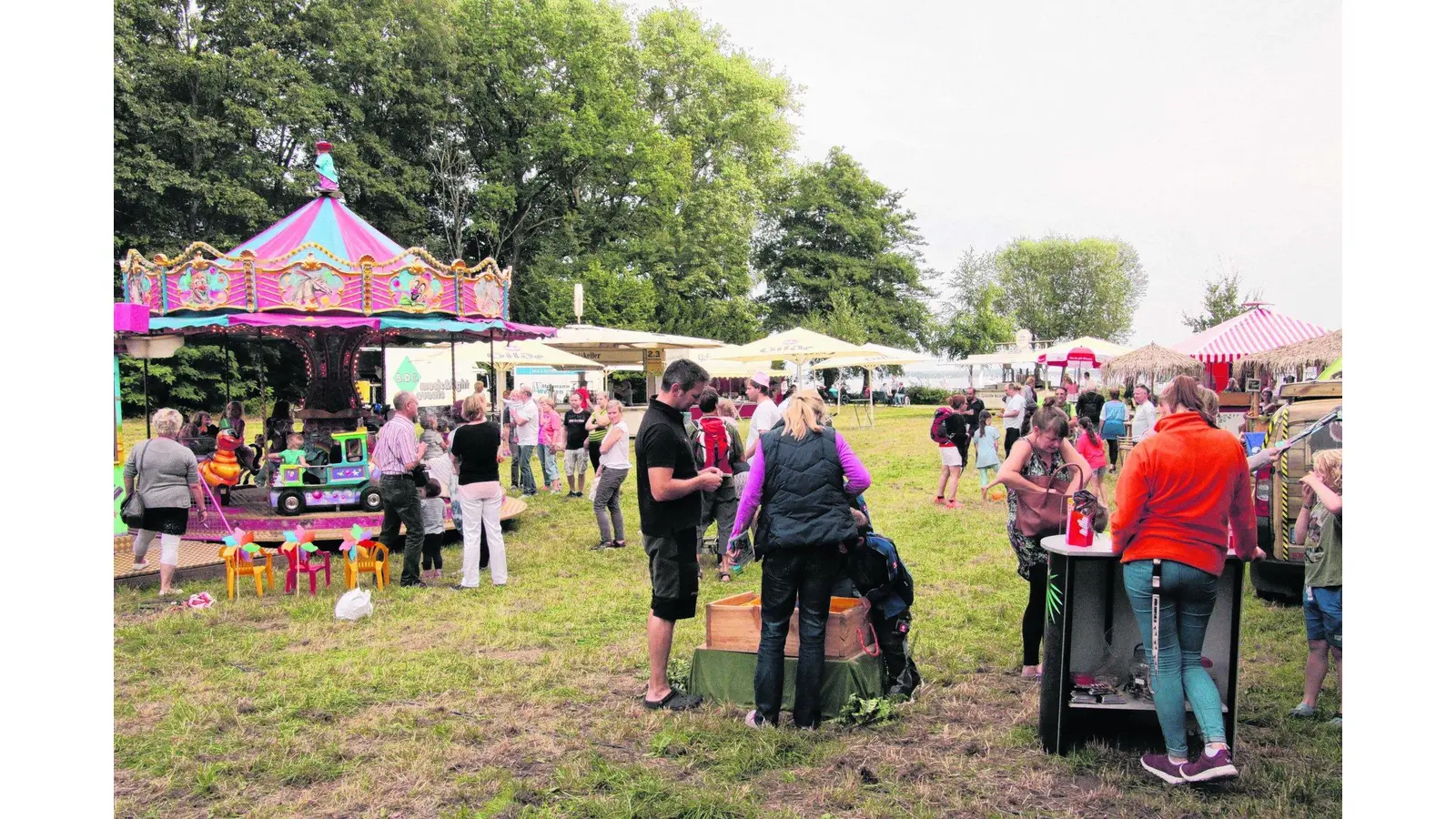 Kinderspaß auf der Mardorfer Festwiese (Foto: gi)