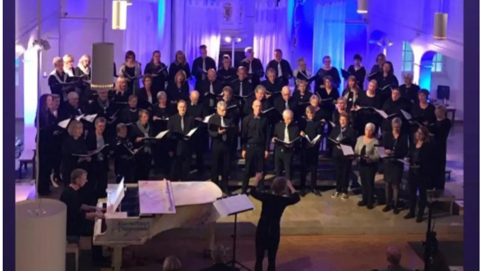 Bei einem Auftritt: Der Chor Con Spirito. (Foto: privat)